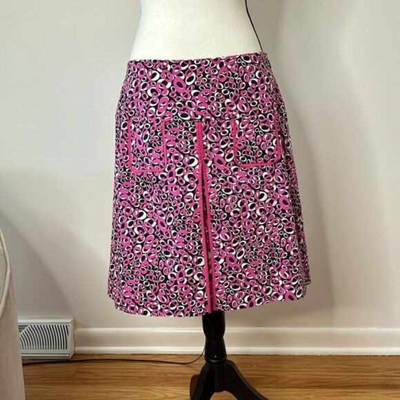 Etcetera Mod Print Skirt, Size 8 - Picture 1 of 7